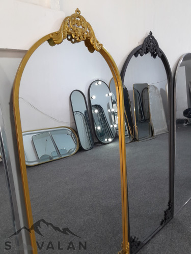 آینه قدی گنبدی تاج دار ۸۰×۱۸۰