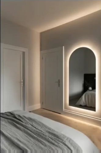 آینه قدی ۸۰×۱۸۰ نور دار